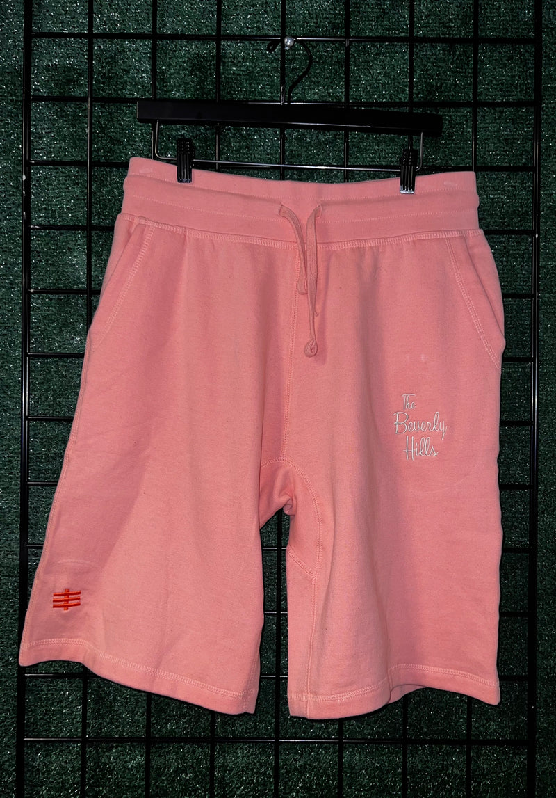 The Beverly Hills Salmon Sweatshorts