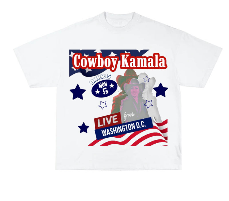 Cowboy Kamala S/S “Wanted” Tee