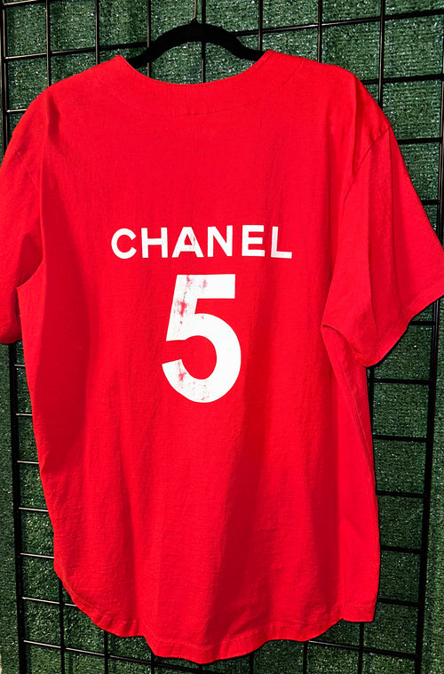 Coco No.5 Vintage Baseball Jersey