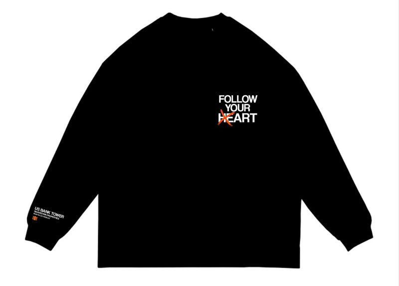 "Follow Your Art" Co/Ed L/S Tee