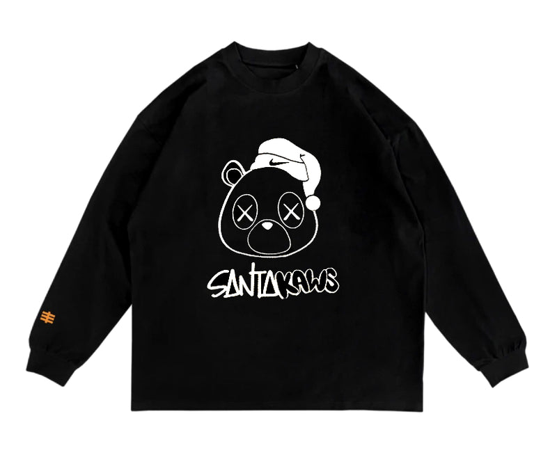 Santa Kaws L/S Tee