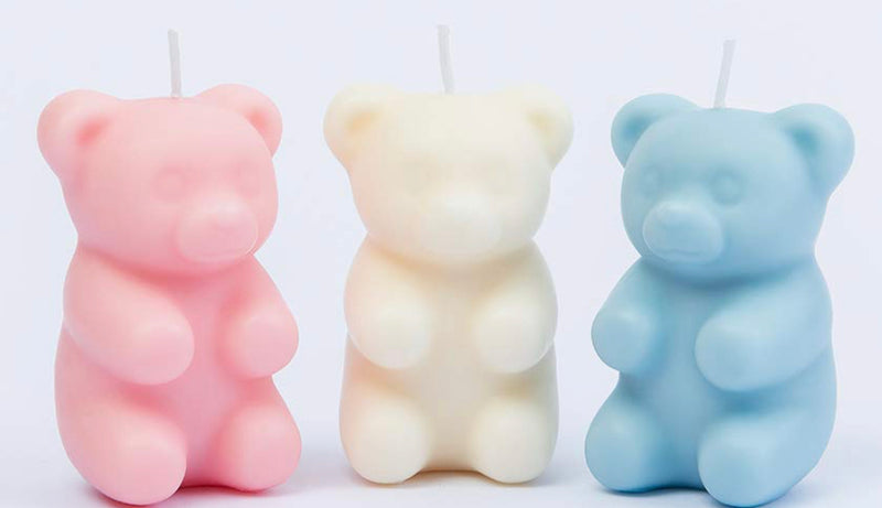 Teddy Candle