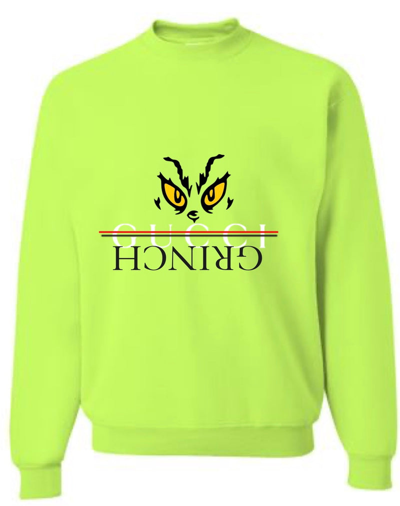 The Grinch of Gucci’s past Crewneck