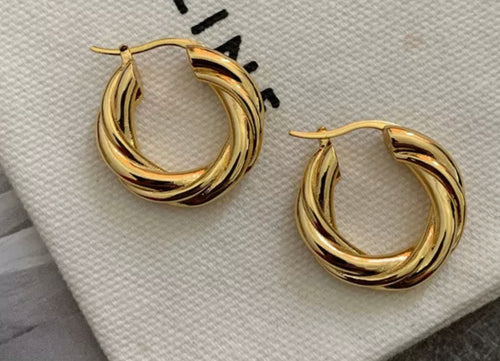 “Bijou” Hoop Earrings